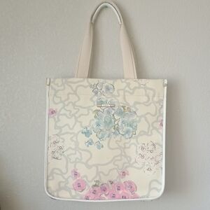 Tous Floral Cream Tote Bag